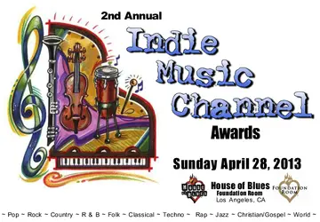 AgniA — music awards: IMCA 2 Logo 3